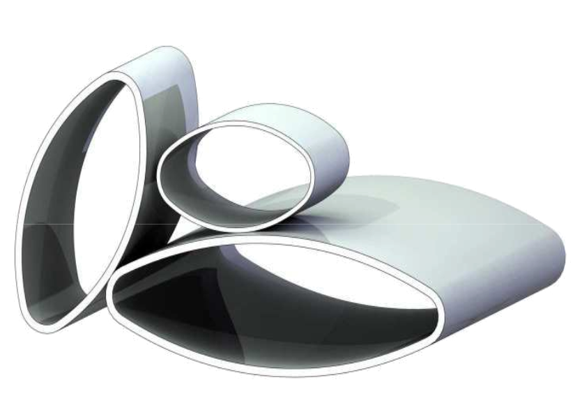 Elliptical cross-section tubes